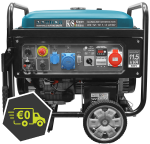 Bensiini generaator 8000W, 230; 400V EURO 5 KS 12-1E 1/3 ATSR KONNER & SOHNEN