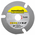 Lihvketas puidule, krohvile, kergbetoonile 125x22.23mm NOVOABRASIVE