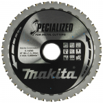 Saeketas paksule metallile TCT 185x30x1,4mm, 38T, 0&ordm; E-14283 MAKITA