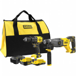 T&ouml;&ouml;riistakomplekt V20 SFMCK216MDS (SFMCD715 + SFMCH900) 1x4Ah, 1x2Ah, SFMCK216MDS-QW STANLEY