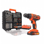 Trell - kruvikeeraja 20V - sh. aku 20V 2,0Ah ja laadija - 78 acc. POWDP15300 POWERPLUS