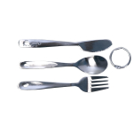 Galda piederumu komplekts, nerūsējo&scaron;ais tērauds, 3 daļas, R389166, COGHLANS