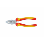VDE izolēti kombinētie knaibi 160mm, ergonomiski rokturi, līdz 1000V, AW31101, AWTOOLS