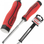 Plakanais koka kaltis 10mm, Tvardy, T00521, CrV tērauds, ergonomisks rokturis