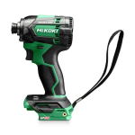 Bezvadu trieciena skrūvgriezis, HIKOKI, WH18DCW2Z, 18 V, 210 Nm, bezsuku motors, kompakts un viegls