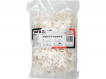 Yato Plaatide tasanduss&uuml;steem YT-36932, 200 tk, 5-14 mm, 1 mm, vastupidav PE plastmass