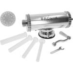Browin 311009 horisontaalne t&auml;idik, 1,5 kg, silikoonkolb, 4 lehtrit 14-25 mm, &otilde;livaba
