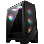Msi Midi Tower MAGFORGE120AAIRFLOW, 3x 120 mm esif&auml;nnid, 2x 120 mm &uuml;lemised f&auml;nnid, 1x 120 mm tagumine f&auml;nn, 3x 2.5" pesad
