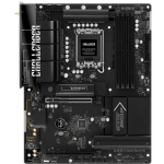 Asrock Emaplaat B860 CHALLENGER WIFI, DDR5-SDRAM, 256 GB, 4 DIMM, PCIe 5.0, 2.5 Gb/s LAN, Wi-Fi 7, 8 USB 2.0, 1 HDMI