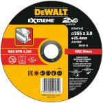 Dewalt L&otilde;ikeketas DT43975-QZ 355 mm, 3 mm, 25.4 mm, Alumiiniumoksiid, Kiire l&otilde;ikamine, Pikk eluiga, Raudvaba, Segmenteeritud