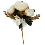 Besk Kunstlillede kimp 9115237, 30cm, segatud v&auml;rvid, kunstlillede kimp (hortensia ja pojeng)