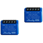 Shelly 1 Mini Gen3 2 kontrolleri komplekt, 1MiniGen3x2, 8MB, 2000W/240VAC, 30% kuni 70% RH, Wi-Fi kuni 30m, Bluetooth kuni 10m