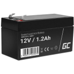 Green Cell UPS aku AGM17, 12V, 1.2Ah, suletud pliit-hape (VRLA)
