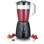 Severin Blender SM 3707, 600 W, 1,5 l, 24000 p/min, 2 kiirus, pulssfunktsioon, roostevaba terasest tera, lukustus t&auml;itmisavaga