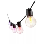 Philips Hue Festavia Globe &otilde;uevaniku pikendus, 14m, 30W, 20 pirni, 50 lm, IP65, Zigbee, must