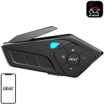 EJEAS E1PRO Bluetooth kiivri k&otilde;rvaklapid, 500mAh, 21h, IP67, USB-C, BT 5.1, CVC, 3D heli, 2 seadet