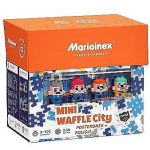 MARIOINEX Mini Waffle City Police Station Building Blocks, 280 pieces
