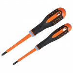 Skrūvgriežu komplekts 5/PZ1&6/PZ2 1000V VDE ergo Bahco