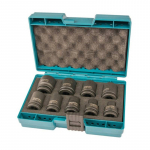 L&ouml;&ouml;kpadrunite komplekt 9 suurust 1/2" D-41517 MAKITA