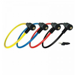 Jalgrattalukk v&otilde;tmega - v&auml;rviline 65cm x 8mm