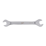 DIVPUSĒJĀ UZGRIEŽŅU ATSLĒGA, DOUBLE OPEN END SPANNER - 17 X 19 MM, 4932492726 MILWAUKEE
