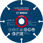Cietmetāla disks GWS 12V-76, 76x10x1 mm, Mazām leņķa slīpma&scaron;īnām EXPERT CARBIDE MULTI WHEEL GRIEZĒJDISKS, 2608901196 BOSCH