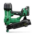 Bezvadu koilējo&scaron;ais jumta naglotājs, HIKOKI NV1845DAWXZ, 18V, 2.7 naglas/s, 120 naglu ietilpība