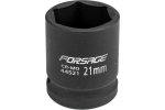 J&otilde;upadrun, FORSAGE, F-44521, 21 mm, 1/2" kuuskant, CrMo teras
