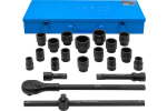 L&ouml;&ouml;git&ouml;&ouml;riistade komplekt, FORSAGE, F-6212-9MPB, 3/4", 21 tk, 12-kant