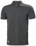 Polo s&auml;rk Manchester, M, tumehall, Helly Hansen, 79167_970-M, 100% puuvill, 190 g/m&sup2;