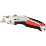 Yato YT-75202 Kasutamisnuga trapetsikujulise teraga, SK5 teras, 1 tera + 3 varu tera, 61 x 19 x 0.6 mm