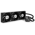 Montech CPU jahuti HYPER FLOW SILENT 360 (B), 3 ventilaatorit, 129.5 m&sup3;/h, 2200 RPM, 6-aastane garantii, must