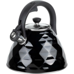 Resto Kettle 90610 3L, Roostevaba teras, Klaasist kaas, Ergonomiline k&auml;epide, Sobib induktsioonile