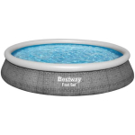 Bestway Bassein, Fast Set 7364468, 396 cm, 84 cm, 7340 l, PVC, Puhutav, Filtrik, 2006 l/h