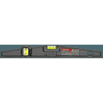 Proline Tase 5151940, 400mm, 2 indikaatorit, alumiinium