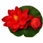 Besk Aia dekoratsioon Veek lill 13cm 9129326, 13cm, plastmass, dekoratiivne veek lill tiikidele, basseinidele, purskkaevudele
