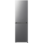 Gorenje Refrigerator | NRK418ECS4 | Energy efficiency class E | Free standing | Combi | Height 182.4 cm | No Frost system | Fridge net capacity 171 L | Freezer net capacity 85 L | 37 dB | Grey