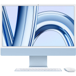 Apple iMac 24&rdquo; 4.5K Retina MWV13ZE/A, 16 GB, 256 GB SSD, Apple M4 10C, 24" LED 4480 x 2520, Sinine, macOS Sequoia 15.0