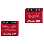 Shelly nutikas valgusl&uuml;liti 1PM Mini Gen3 1PMMiniGen3x2, 110-240 VAC, 2000 W, 8 MB, 30-70 % RH, 20 ajakava, 802.11 b/g/n