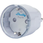 Shelly nutikas pistik PlugPMGen3W, 230 V, 16 A, Wi-Fi, Bluetooth, energia m&otilde;&otilde;tmine, kompaktne