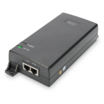 Digitus PoE+ adapter DN-95104, 60 W, 55 V, 1 x 10/100/1000 Mbps, aktiivne