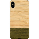 Man&Wood Tagasi kate M8043B, Roheline, Apple iPhone XS/X, 5.8'', looduslik puit, pol&uuml;karbonaat