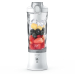 Sponge Blender Blend White, 0.6l, 0.79kg, valge, roostevaba teras, akr&uuml;&uuml;lnaatrium, ABS plast, juhtmevaba, pulsirežiim