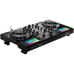 Hercules DJControl Inpulse 500 4780909, USB, 2 x 1/4&rdquo; pistik, 2 x RCA, 16 RGB pad, 6,3 mm mikrofonisisend