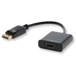 Savio CL-55 video adapter, DisplayPort-HDMI, 0,2 m, 1080p, must