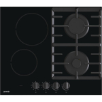 Gorenje GCE691BSC 734118 gaasi-keraamiline pliit, 3000W, 4 tsooni, mehaaniline juhtimine, elektriline s&uuml;&uuml;de