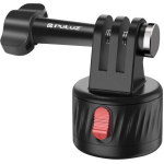 PULUZ PU708B magnetiline adapter spordikaameratele, 1/4 tolli, ABS, must, &uuml;hilduv DJI, GoPro, Insta360
