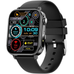 Colmi P80 nutikell, 1,83" HD, Bluetooth 5.3, IP67, 280 mAh, must