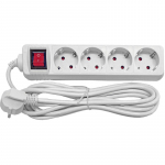 Pikendusjuhe 4 pistikupesaga 5 m koos maanduse ja l&uuml;litiga 3G x 1,0 mm 9027226 BESK