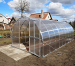 Kasvuhoone KLASIKA TUBE 3x10m (30m2) vundamentide ja 6mm pol&uuml;karbonaatkattega; 4779037492510